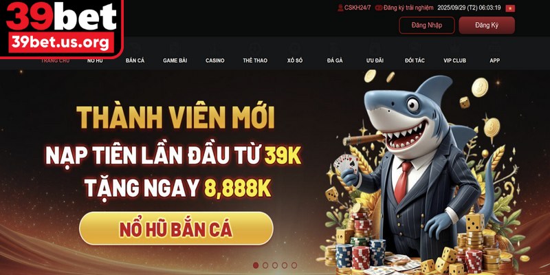 Lợi ích nhận được khi đăng ký 39BET thành công
