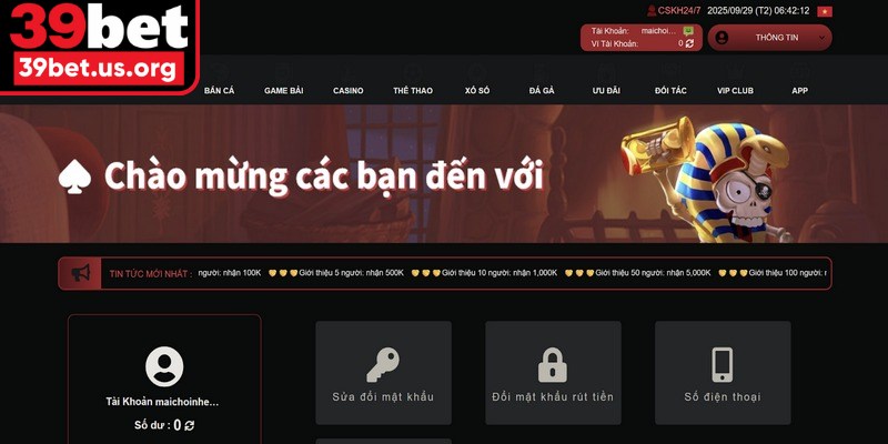 Giới thiệu đội ngũ nhân sự của 39BET