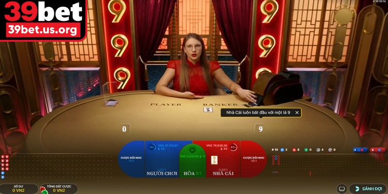 Baccarat vẫn thuộc top tựa game được chơi nhiều nhất