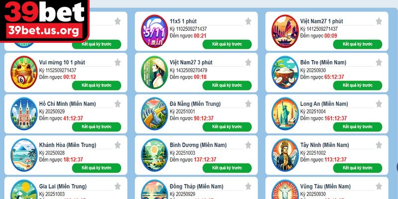 Sảnh game lô đề là nơi tập trung tất cả các loại hình thú vị