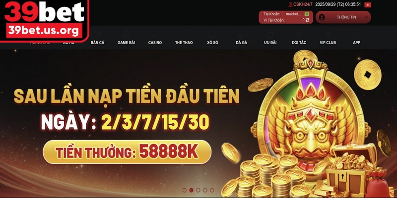 Hướng dẫn rút tiền 39BET nhanh chóng, an toàn
